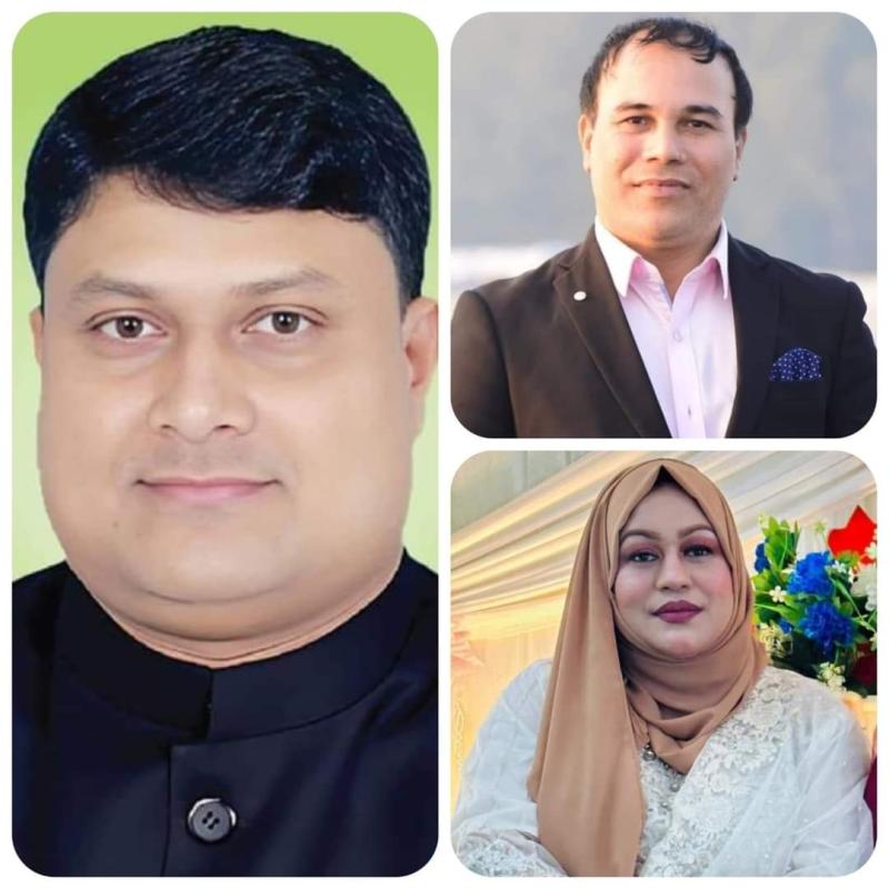উখিয়ায় জাহাঙ্গীর কবির চৌধুরী চেয়ারম্যান, রাসেল চৌধুরী ভাইস চেয়ারম্যান ও শাহীন আক্তার মহিলা ভাইস চেয়ারম্যান নির্বাচিত