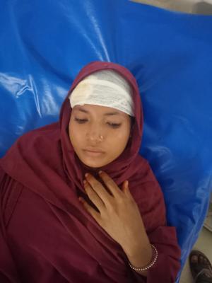 পেকুয়ায় ছাগল বেঁধে রাখার জেরে নারীকে জখম