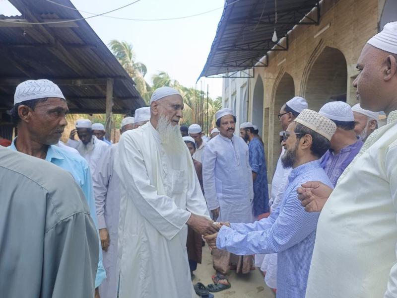 ঈদগড়ে মানুষের ভালোবাসায় আপ্লুত ইঞ্জিনিয়ার সহিদুজ্জামান : সকলকে তারুণ্যের সমাবেশে যোগ দেয়ার আহবান
