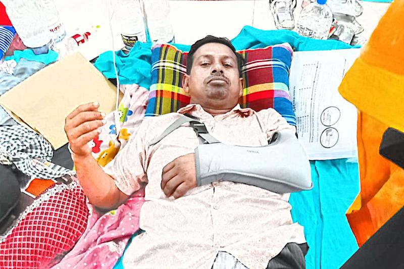 ঝিলংজা রহমতপুরে ব্যবসায়ী নিজাম উদ্দিনের উপর হামলা 