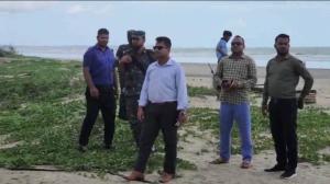 দরিয়ানগর বালিয়াড়িতে অবৈধ স্থাপনা উচ্ছেদে জেলা প্রশাসনের অভিযান