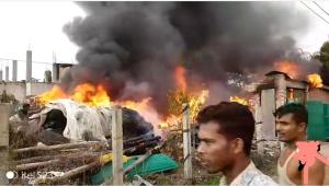 কুতুবদিয়ায় গ্যাস সিলিন্ডার গুদামে আগুন, কোটি টাকার ক্ষয়ক্ষতি